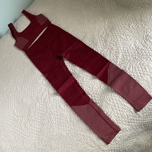 Fabletics Marley seamless sports bra and high waisted seamless leggings